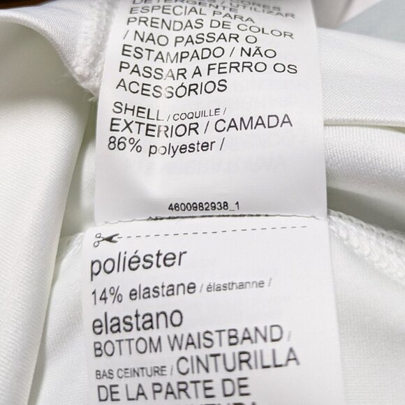 Puma Pwrshape White Gray Stripe Skort Skirt Size S Golf Tennis Pickleball New - Picture 13 of 14